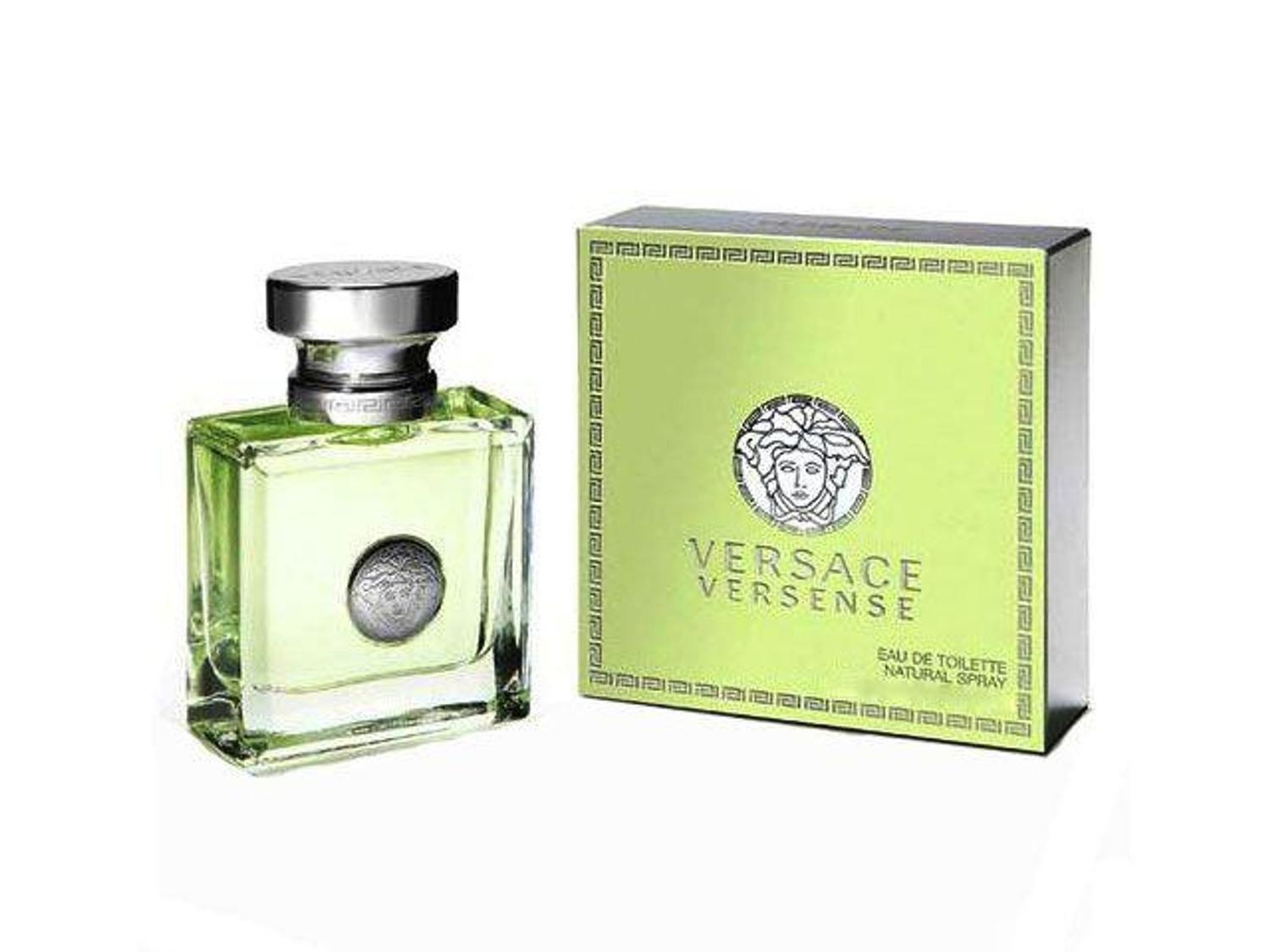 frasco Perfume Feminino Versage Versense Eau de Toilette frasco amplo