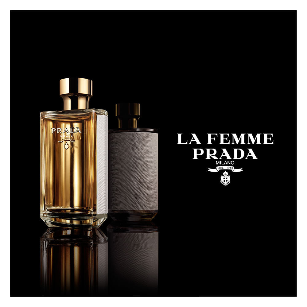frasco Perfume Feminino Prada L’Femme Eau de Parfum embalagem caixa original
