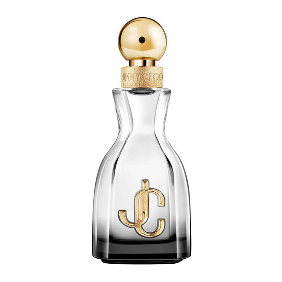 frasco Perfume Feminino Jimmy Choo I Want Choo Forever Eau de Parfum frente fundo branco