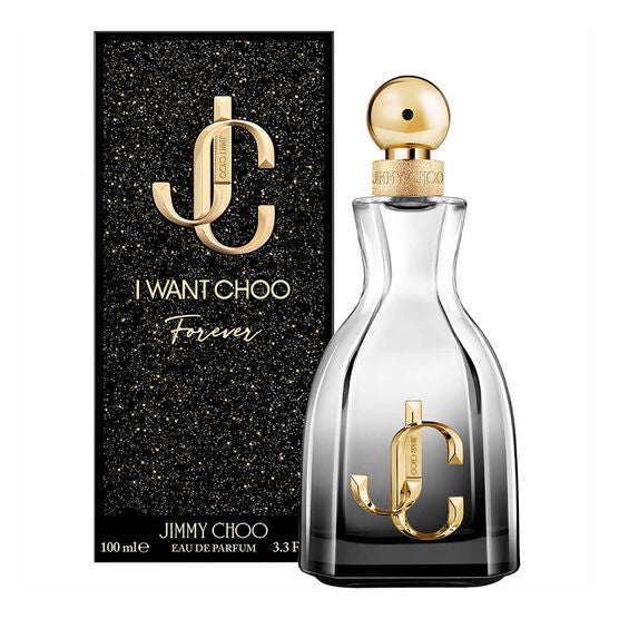 frasco Perfume Feminino Jimmy Choo I Want Choo Forever Eau de Parfum detalhe lateral