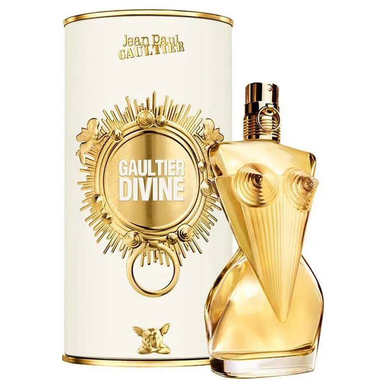 frasco Perfume Feminino Jean Paul Gaultier Divine detalhe lateral