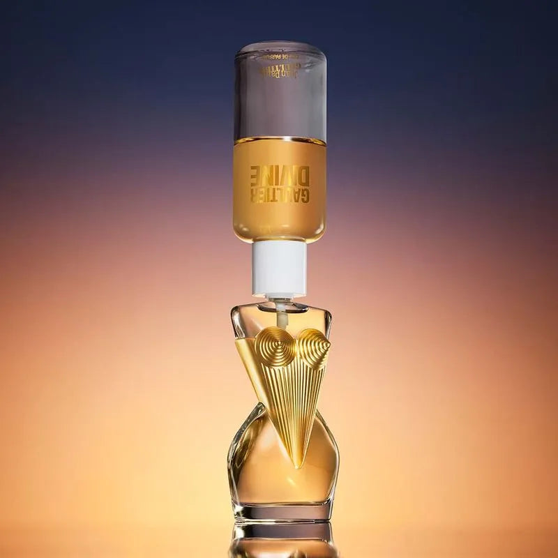 frasco Perfume Feminino Jean Paul Gaultier Divine vista superior