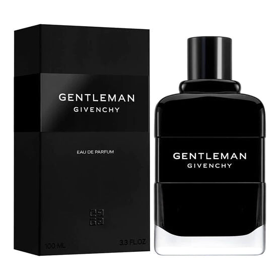 frasco Perfume Masculino Givenchy Gentleman Eau de Parfum detalhe lateral