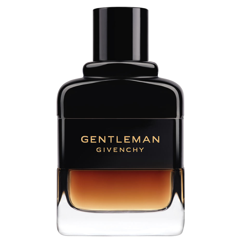frasco Perfume Masculino Givenchy Gentleman Reserve Privee frente fundo branco