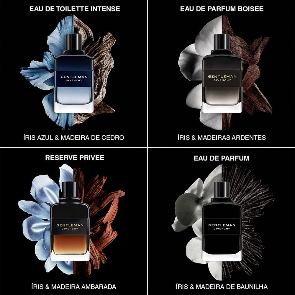 frasco Perfume Masculino Givenchy Gentleman Reserve Privee frasco amplo