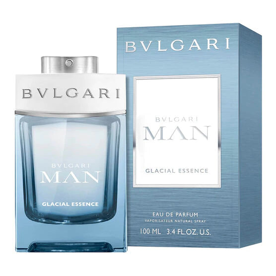 frasco Perfume Masculino Bvlgari Man Glacial Essence Eau de Parfum detalhe lateral