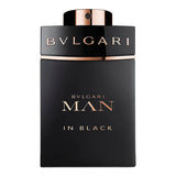 frasco Perfume Masculino Bvlgari Man In Black Eau de Parfum frente fundo branco