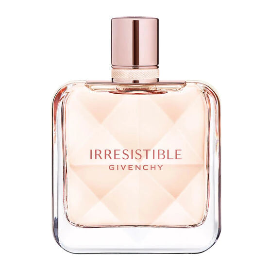 frasco Perfume Feminino Givenchy Irresistible Fraiche Eau de Toilette frente fundo branco