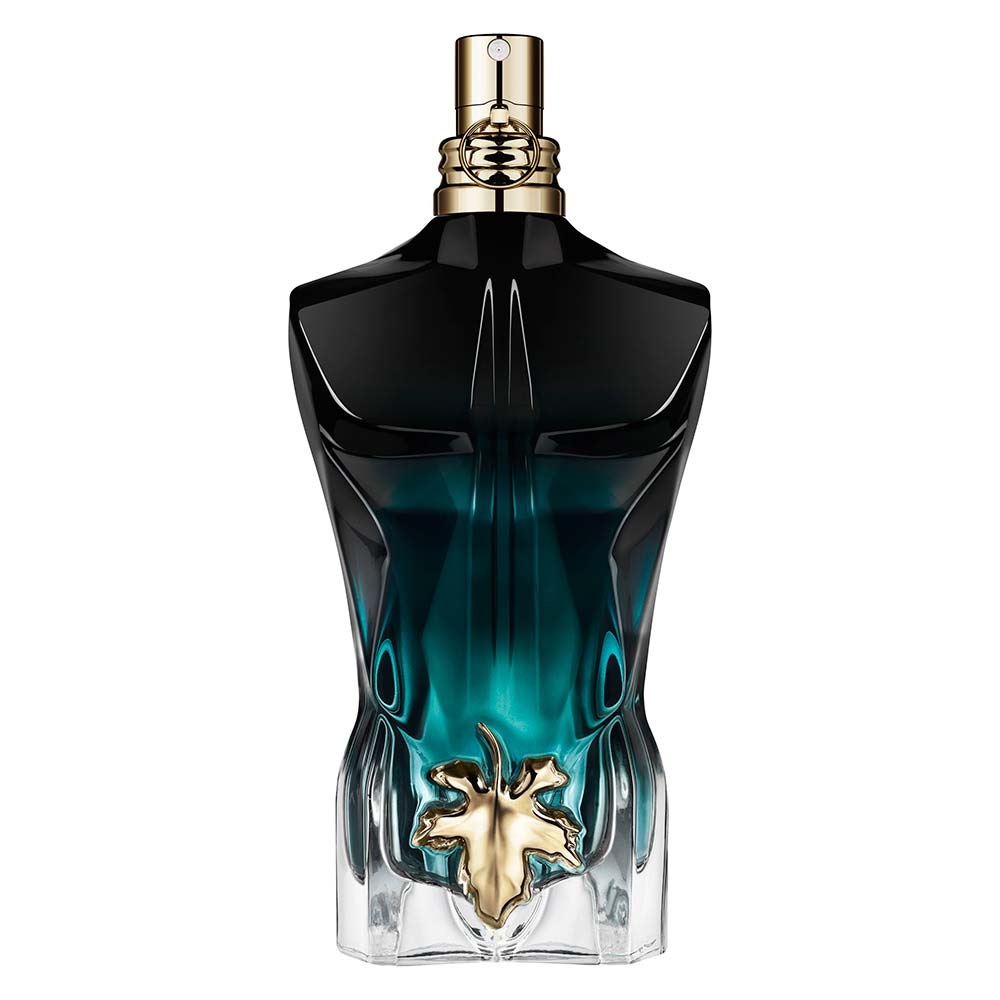 frasco Perfume Masculino Jean Paul Gaultier Le Beau Le Parfum frente fundo branco