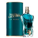frasco Perfume Masculino Jean Paul Gaultier Le Beau Eau de Toilette detalhe lateral
