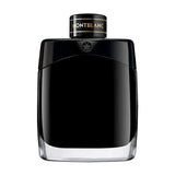 frasco Perfume Masculino Mont Blanc Legend Eau de Parfum frente fundo branco