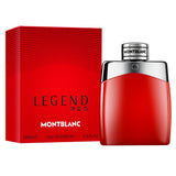 frasco Perfume Masculino Mont Blanc Legend Red Eau de Parfum detalhe lateral