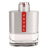 frasco Perfume Masculino Prada Luna Rossa Eau de Toilette frente fundo branco