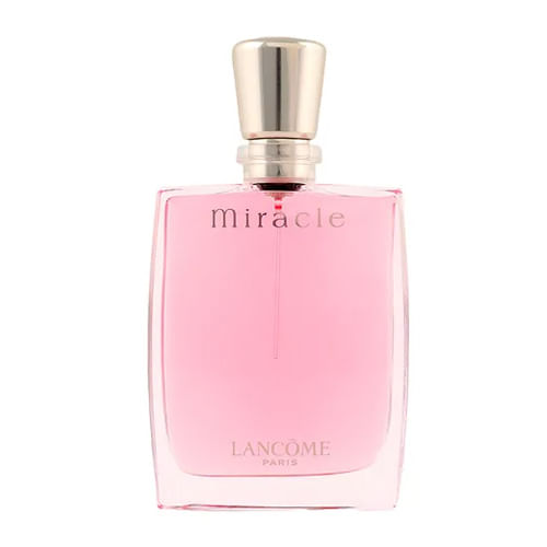 frasco Perfume Feminino Lancome Miracle Eau de Parfum frente fundo branco