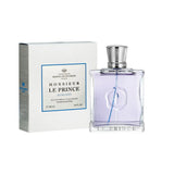 frasco Perfume Masculino Marina de Bourbon Le Prince Elegant Eau de Parfum detalhe lateral