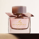frasco Perfume Feminino Burberry My Blush Eau de Parfum embalagem caixa original