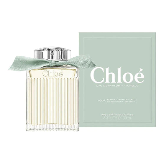 frasco Perfume Feminino Chloé Naturelle Eau de Parfum detalhe lateral