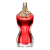 frasco Perfume Feminino Jean Paul Gaultier La Belle Eau de Parfum frente fundo branco