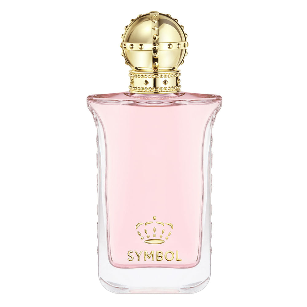 frasco Perfume Feminino Marina de Bourbon Symbol For a Lady Eau de Parfum frente fundo branco