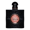 frasco Perfume Feminino Yves Saint Laurent Opium Black Eau de Parfum frente fundo branco