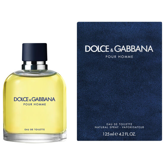 frasco Perfume Masculino Dolce&Gabbana Pour Homme Eau de Toilette detalhe lateral