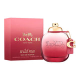 frasco Perfume Feminino Coach Wild Rose For Woman Eau de Parfum detalhe lateral