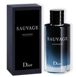 frasco Perfume Masculino Dior Sauvage Eau de Parfum detalhe lateral