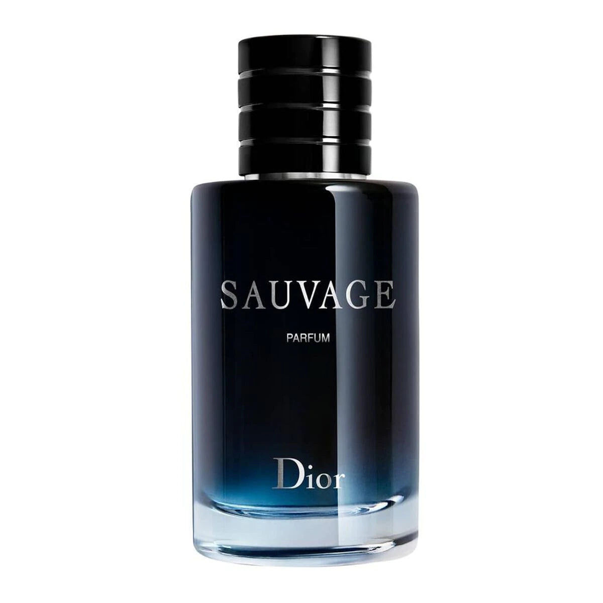 frasco Perfume Masculino Dior Sauvage Parfum frente fundo branco