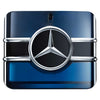 frasco Perfume Masculino Mercedes Benz Sign Eau de Parfum frente fundo branco