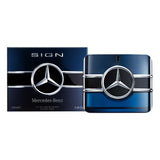 frasco Perfume Masculino Mercedes Benz Sign Eau de Parfum detalhe lateral