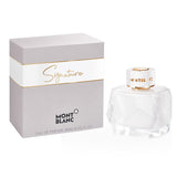 frasco Perfume Feminino Mont Blanc Signature Eau de Parfum detalhe lateral