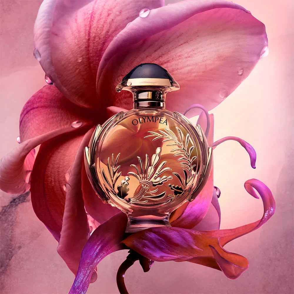 frasco Perfume Feminino Paco Rabanne Olympea Solar Eau de Parfum embalagem caixa original