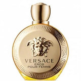 frasco Perfume Feminino Versace Eros Eau de Parfum frente fundo branco