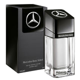 frasco Perfume Masculino Mercedes Benz Select Eau de Toilette detalhe lateral