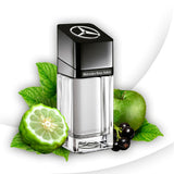 frasco Perfume Masculino Mercedes Benz Select Eau de Toilette embalagem caixa original