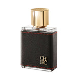 frasco Perfume Masculino Carolina Herrera Ch Men Eau de Toilette frente fundo branco