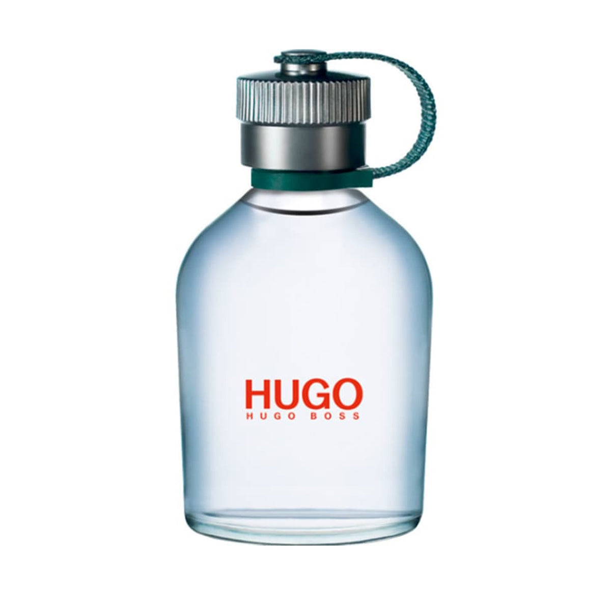 frasco Perfume Masculino Hugo Boss Eau de Toilette frente fundo branco