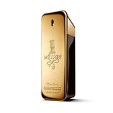 frasco Perfume Masculino Paco Rabanne One Million Eau de Toilette frente fundo branco