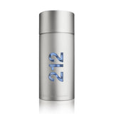 frasco Perfume Masculino Carolina Herrera 212 Men Eau de Toilette frente fundo branco