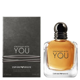 frasco Perfume Masculino Emporio Armani Stronger With You Eau de Toilette embalagem caixa original