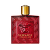 frasco Perfume Masculino Versace Eros Flame Eau de Parfum frente fundo branco