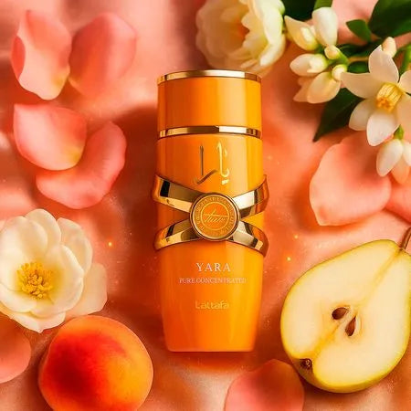 frasco Lattafa Yara Tous Pure Concentrated Perfume Oil - Perfume Feminino 20Ml embalagem caixa original