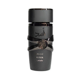 frasco Perfume Lattafa Asad Elixir Masculino frente fundo branco