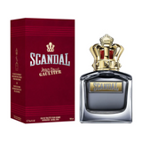 frasco Perfume Masculino Jean Paul Gaultier Scandal Eau de Toilette detalhe lateral
