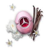 frasco Perfume Feminino Mercedes BenzWoman Eau de Parfum embalagem caixa original