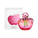 frasco Perfume Feminino Nina Ricci Nina Illusion Eau de Parfum detalhe lateral