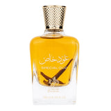 frasco Perfume Al Wataniah Special Oud Unisexx Eau de Parfum frente fundo branco