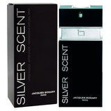 frasco Perfume Masculino Jacques Bogat Silver Scent Eau de Toilette detalhe lateral
