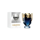 frasco Perfume Masculino Paco Rabanne Invictus Parfum detalhe lateral