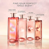frasco Perfume Feminino Lancome Idole Intense Eau de Parfum embalagem caixa original